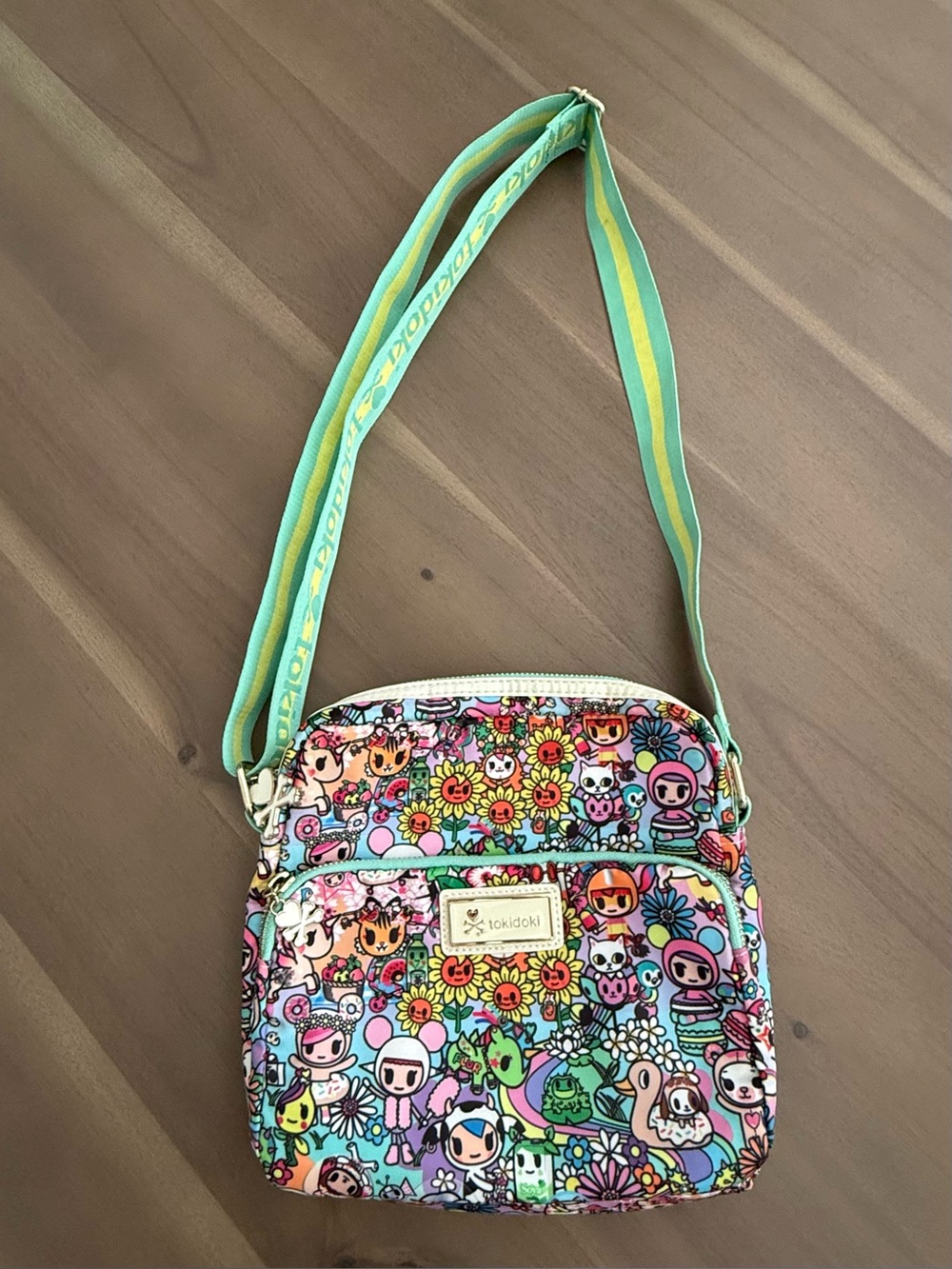 tokidoki Flower Power Crossbody Bag in Multicolor